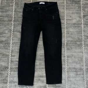 Loft super soft girlfriend jeans petite size 2